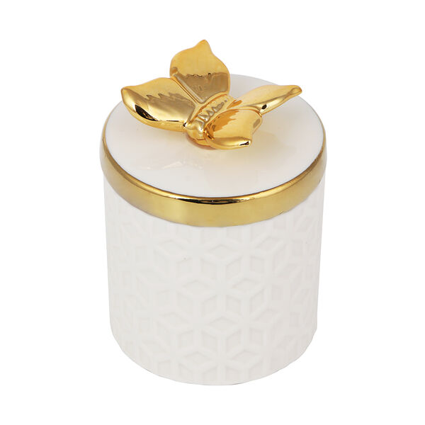 Шкатулка для украшений, 8х10,5 см, керамика