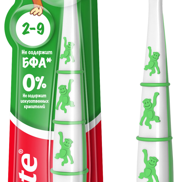 Зубная щетка Colgate for kids детская, 2-9 лет, мягкая, 1 шт., в ассортименте