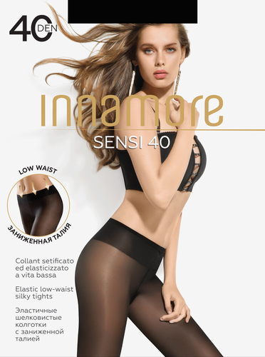 

Колготки женские Incanto Innamore Sensi 40 den Nero размер 3