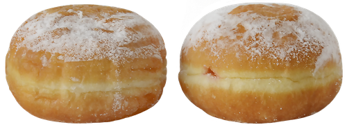 

Пончики Лента Fresh Берлинер с клубничной начинкой 2 шт. х 70 г