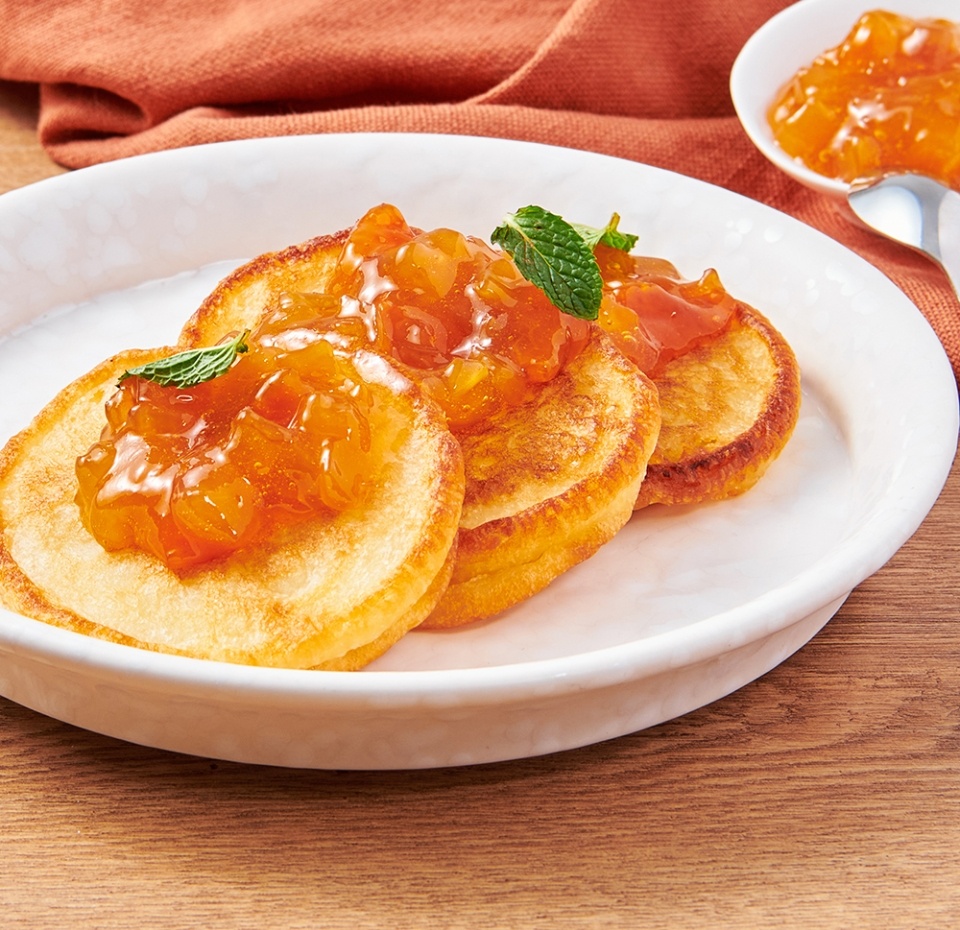 

Оладьи с вареньем Уже Готово 170г