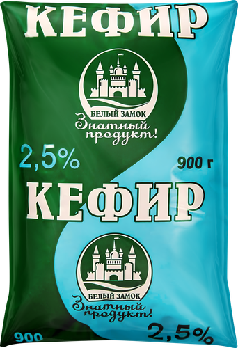 

Кефир Белый замок 1% 900 г