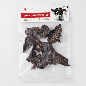 Лакомство для собак Говядина сушеная