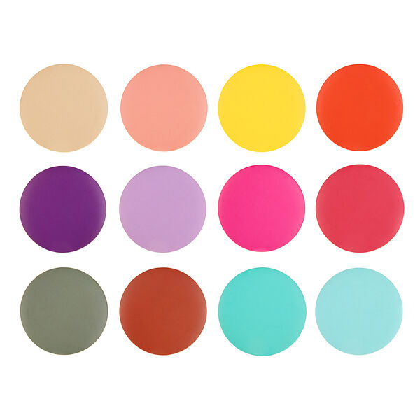 Юниlook зеркало карманное, металл, стекло, d7,5см, 6-12 дизайнов