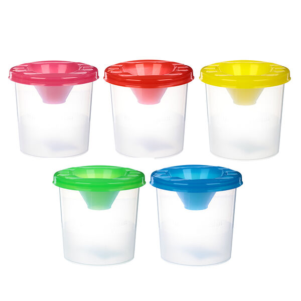 Стакан-непроливайка, 1 отделение, арт. сн-1, в ассортименте