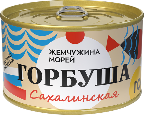 

Горбуша Жемчужина морей сахалинская натуральная 225 г