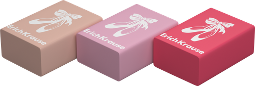 

Ластик Erich Krause Pointes, в ассортименте 1 шт