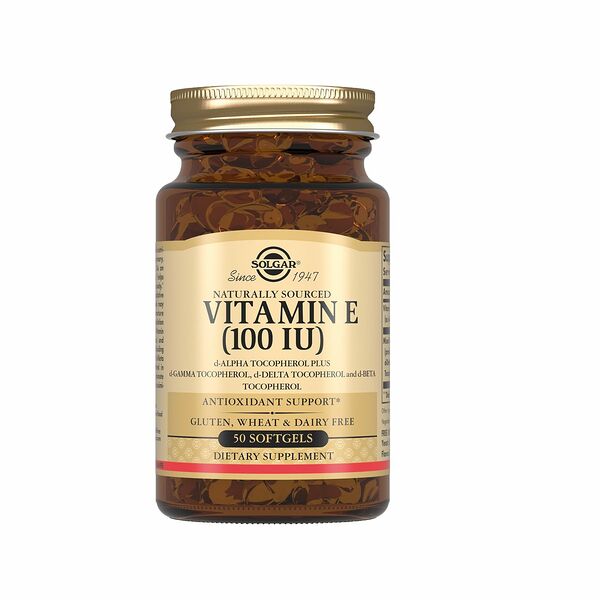 Solgar Vitamin E капсулы 100 МЕ 50 шт