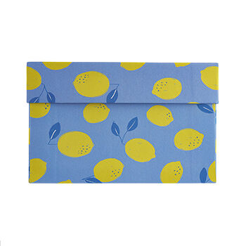 Коробка подарочная Wrap Me 16х16х8,5 принт №1 лимоны