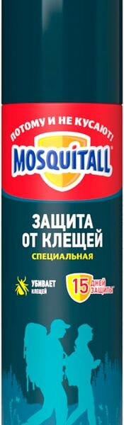 Аэрозоль Mosquitall Защита от клещей 150мл