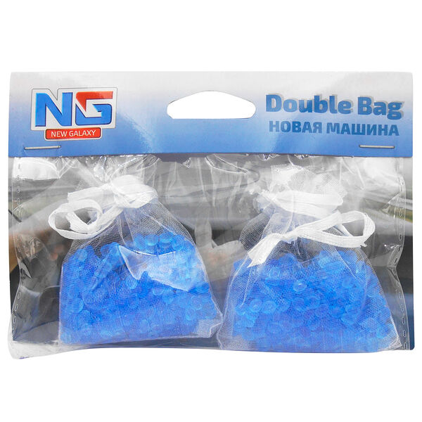 Ароматизатор д/авто подвесной в пакетиках New Galaxy Дабл Баг Новая машина 
