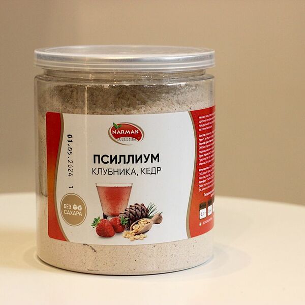 Псиллиум-кисель клубника и кедр