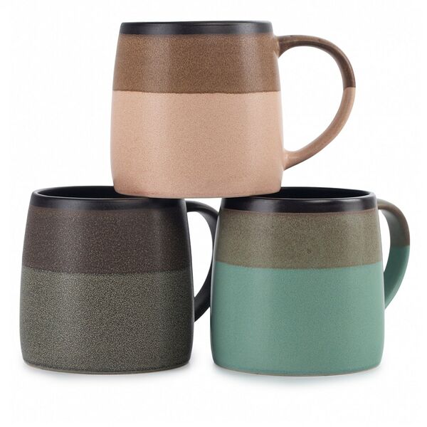 Кружка Domenik Stonetone, 340 мл, керамика, в ассортименте