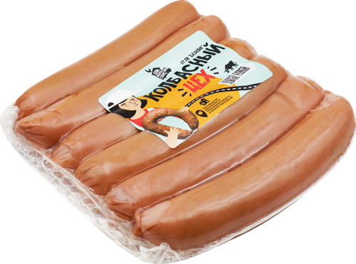 

Сосиски ПК БАЗИЛИК Фирменные с маслом, весовые