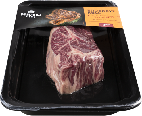 

Стейк из говядины PREMIUM CLUB Чак ай ролл, 330г