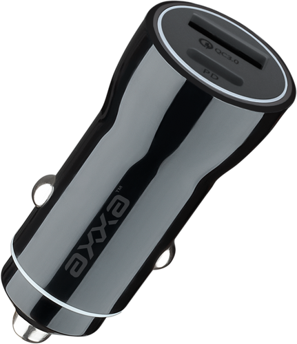 

Автомобильное Деппа Axxa ЗУ 2235 USB-A + Type-C PD QC 3.0