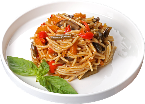 Спагетти Лента Fresh По-восточному с овощами, весовые