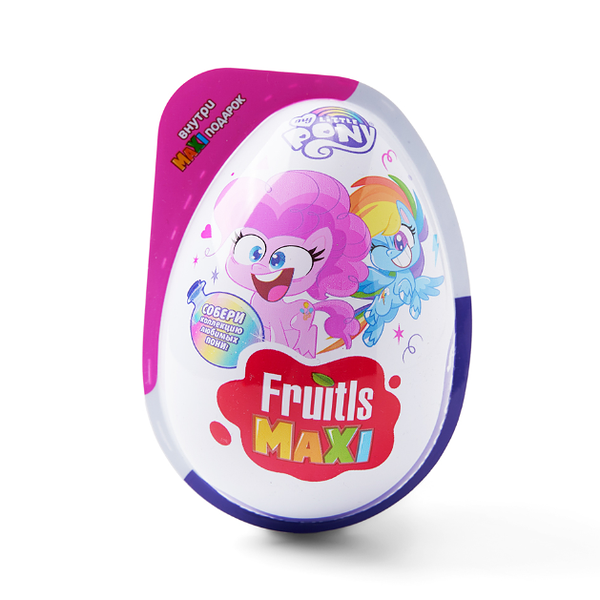 Мармелад FRUITLS MAXI в пластиковом яйце с игрушкой 6/8 10г, Россия