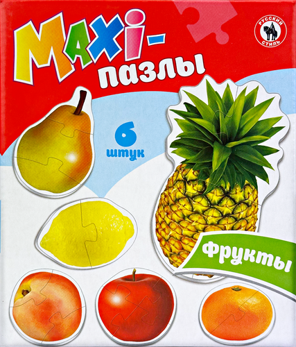 

Игра детская настольная Русский стиль Макси-пазлы, Арт. 2540 1 шт игра в ассортименте