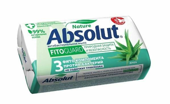 Мыло Absolute FitoGuard алоэ твердое, 90 г