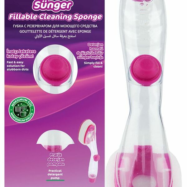 Губка Рarex с резервуаром для моющего средства