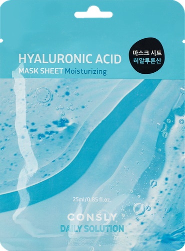 

Маска тканевая для лица Consly с гиалуроновой кислотой 25 мл