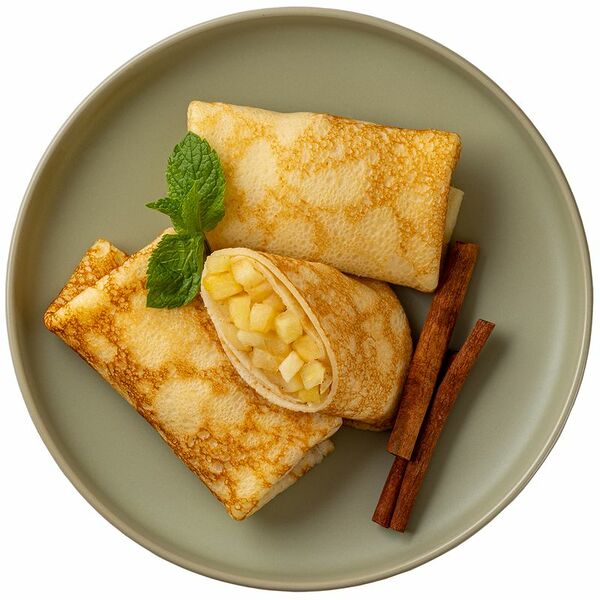 Блинчики с яблоком мёдом и корицей Шеф Перекрёсток 240г