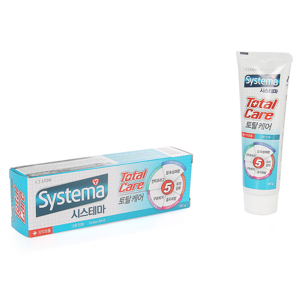 Зубная паста Lion Systema Total Care комплексный уход со вкусом мяты 120 г