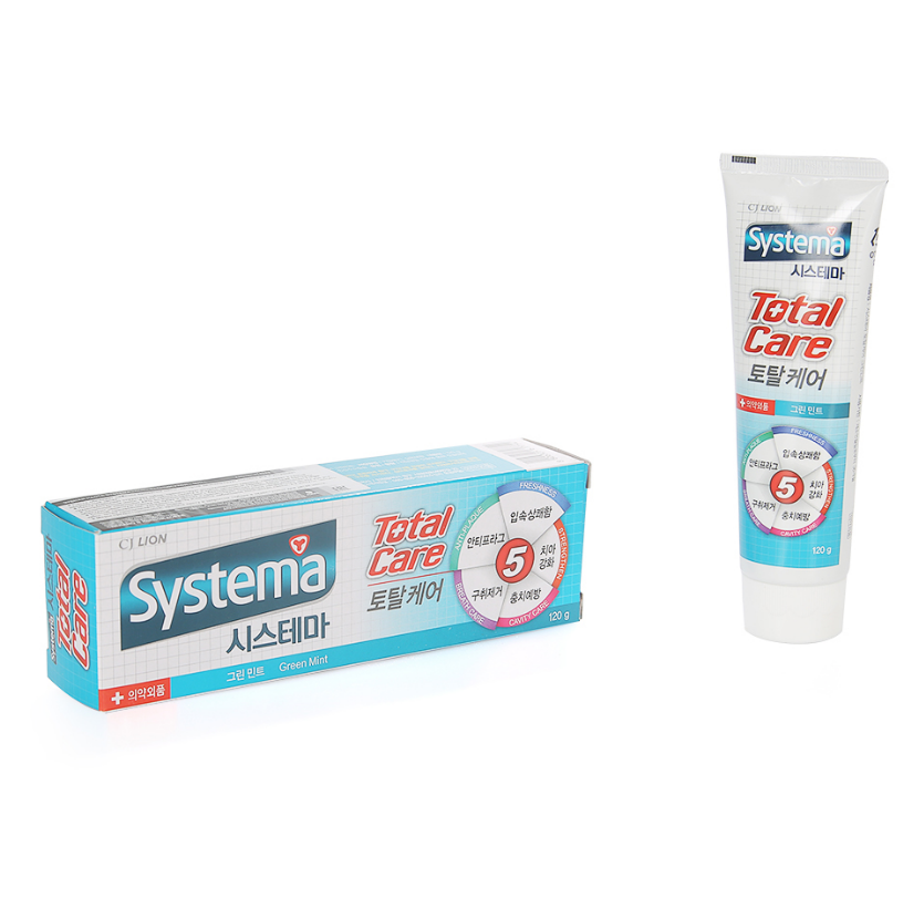 

Зубная паста Lion Systema Total Care комплексный уход со вкусом мяты 120 г
