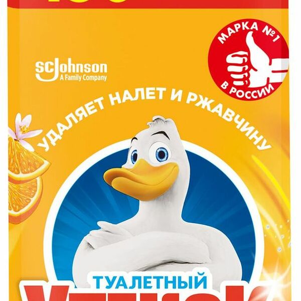 Чистящее средство для туалета Туалетный Утенок 5 в 1 Цитрус 900 мл