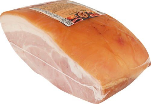 

Окорок мясной Мясная история из свинины копчено-вареный категории Б, вес