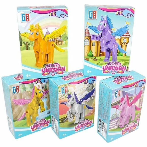 Игрушка Unic-Toys Конструктор Животные в ассортименте 1 шт