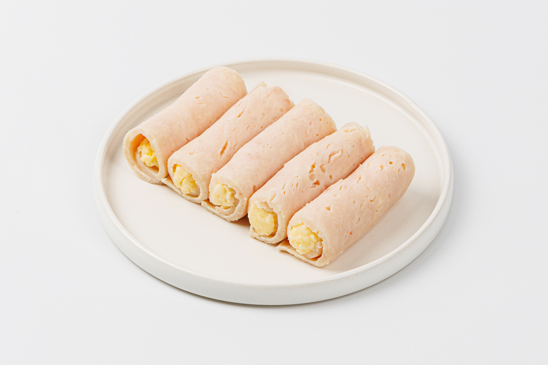 

Рулетики ВкусВилл из куриной ветчины с сыром 150 г