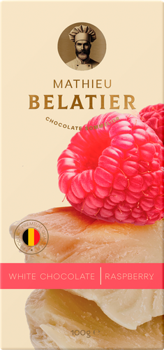 

Шоколад белый Mathieu Belatier с малиновой крошкой 100 г