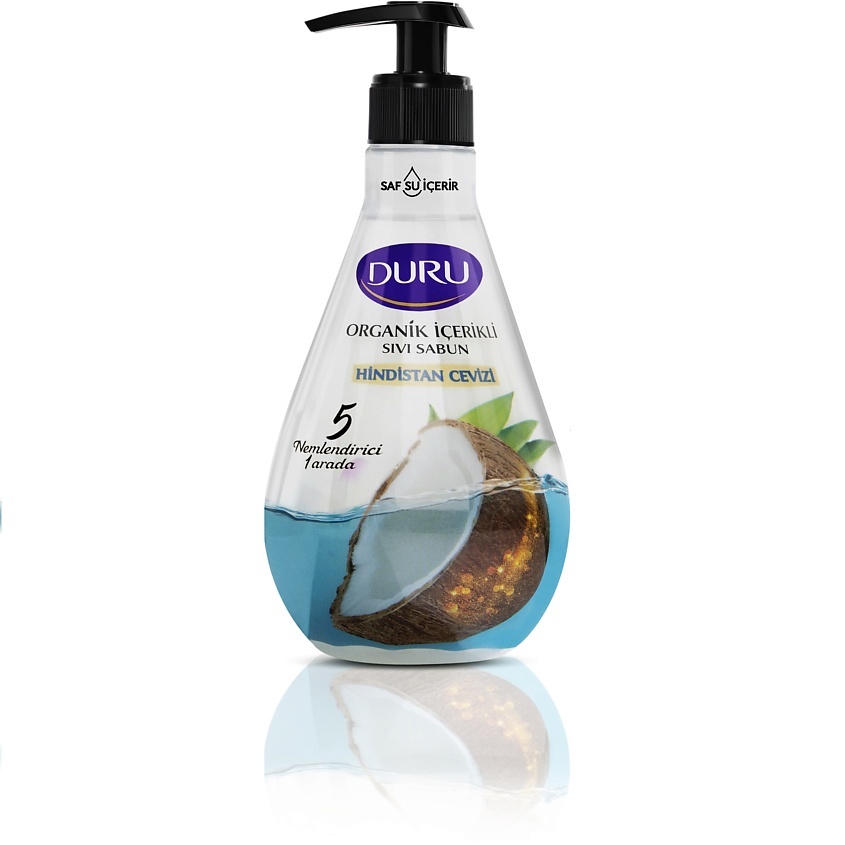 

Мыло жидкое Duru Organic Ingredients Кокос, 500 мл