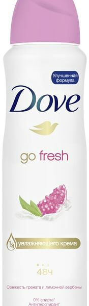 Антиперспирант-дезодорант Dove Пробуждение чувств гранат и вербена 48ч защиты без спирта 150мл