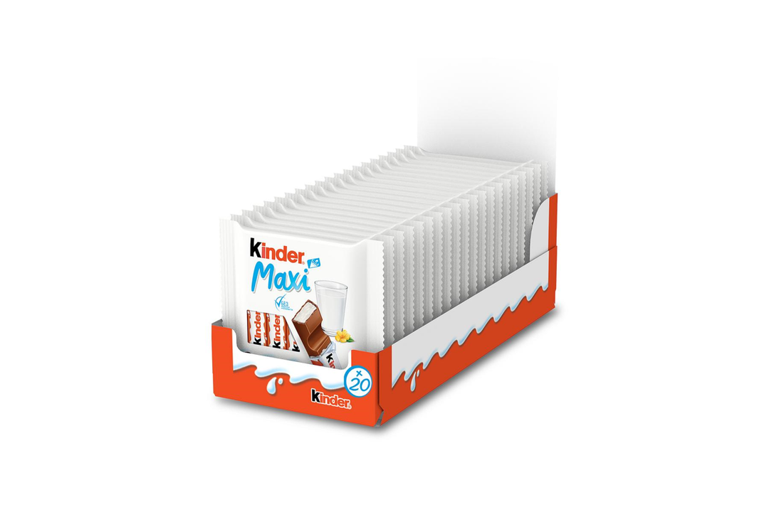 

Шоколад молочный Kinder Maxi с молочной начинкой 84 г