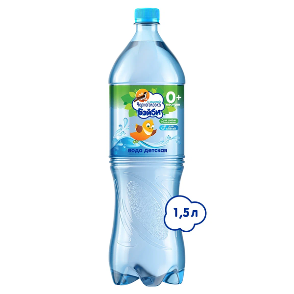 Вода детская Черноголовка Бэйби негазированная 1.5 л 