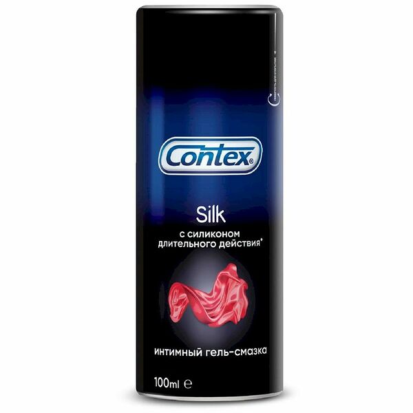 Гель-смазка Contex Silk с силиконом длительного действия 100 мл