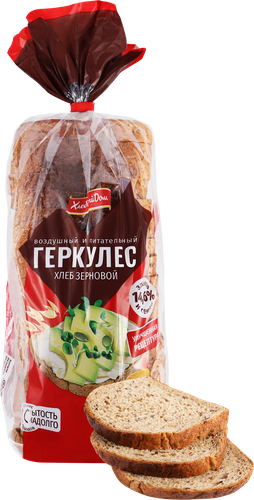 

Хлеб Хлебный дом Геркулес зерновой в нарезке 500 г