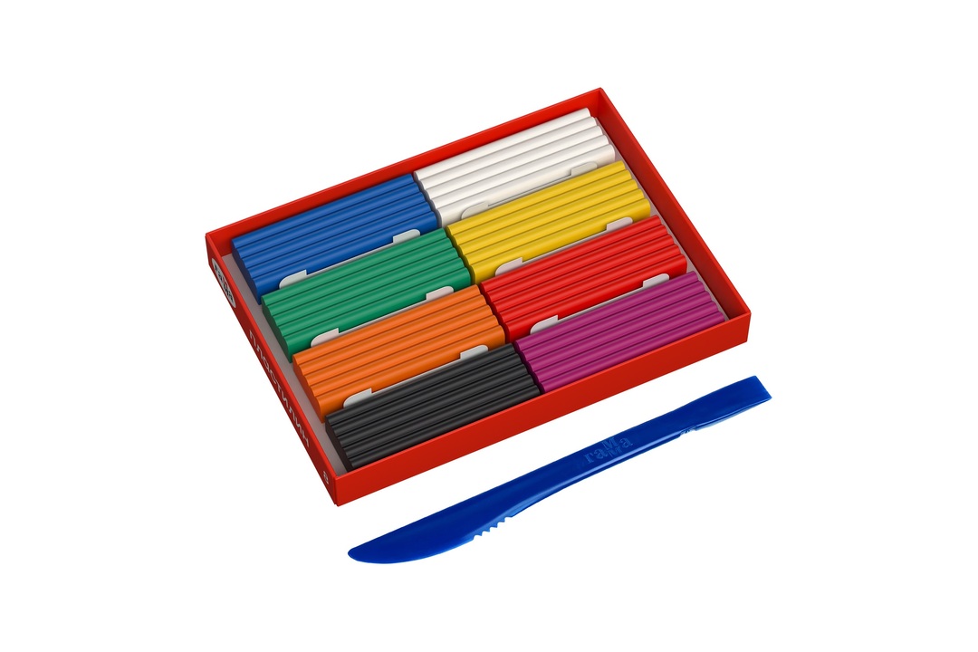 

Пластилин Гамма Мультики со стеком 8 цветов в ассортименте 1 упаковка