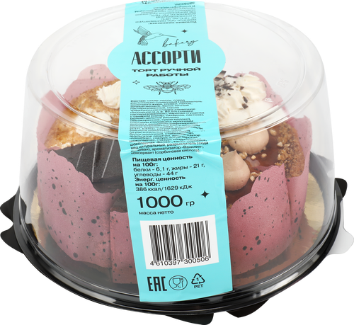 

Торт Симфония Десерта Ассорти 1 кг