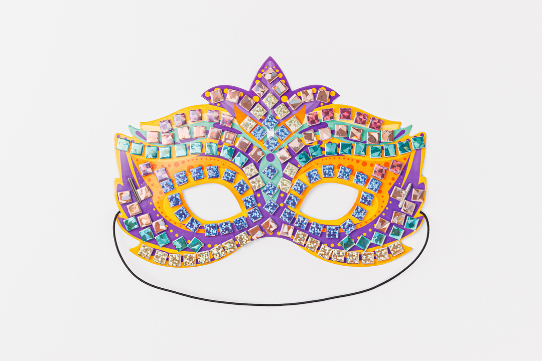 

Набор для творчества Маски блестящие