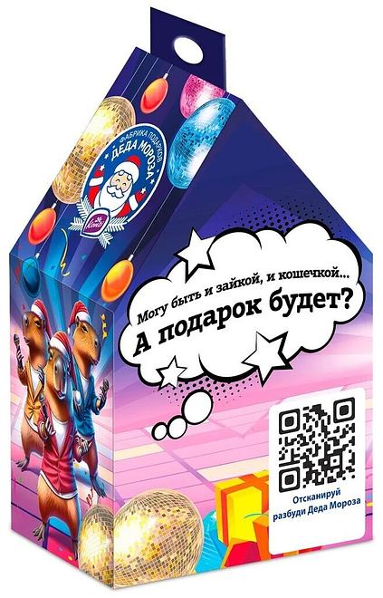 

Набор кондитерских изделий Новогодний подарок Konti Скейт 350 г