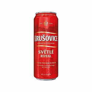 Пиво Krusovice светлое, 0.43 л