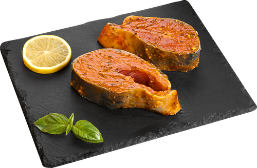 

Кета Лента Fresh в маринаде стейк весовая