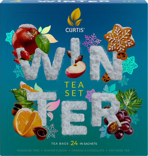 

Чай черный Curtis Winter Tea Set ассорти, 24 пак. х 1.6 г