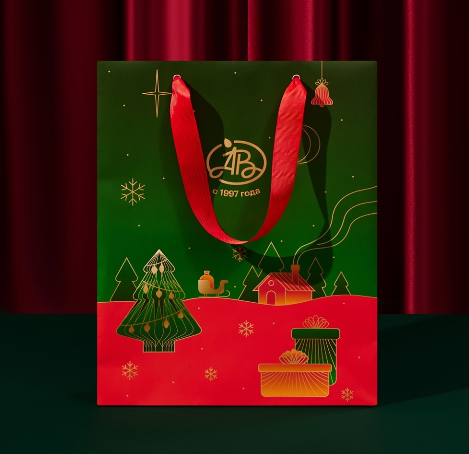 

Набор подарочный «Азбука вкуса», «Новогодний адвент-календарь», 400г