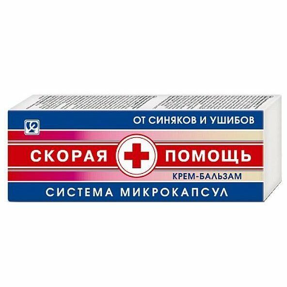 Крем-бальзам Скорая помощь от синяков и ушибов 75 мл