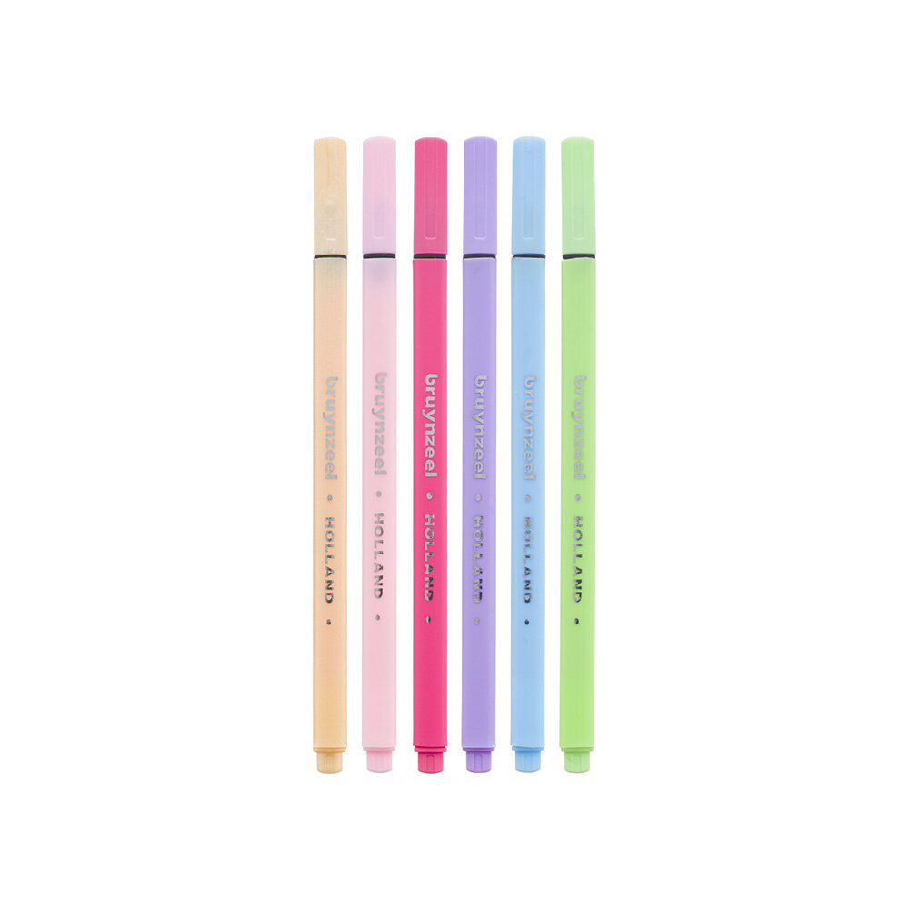 

Набор пастельных линеров Bruynzeel 6 шт.